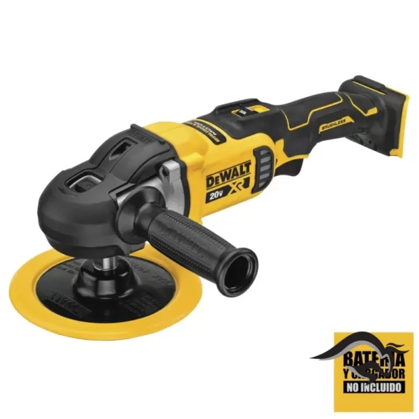 DCM849B-2.webp Pulidora Orbital 7" 20 V Xr 2200 Rpm Baretool (Sin Baterias/Sin cargador) Dewalt DCM849B