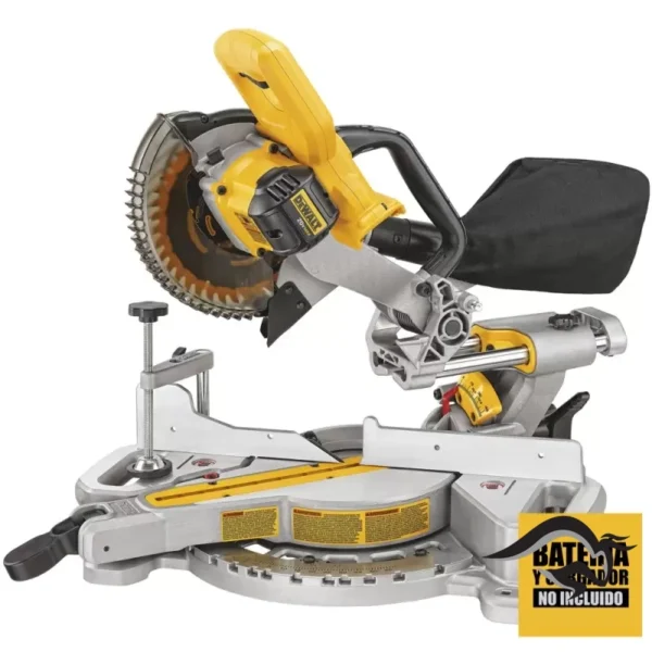 DCS361B-1.webp Sierra Ingleteadora Telescopica 7 1/4 20 V 4100 Rpm (Sin bateria/Sin Cargador) Dewalt DCS361B