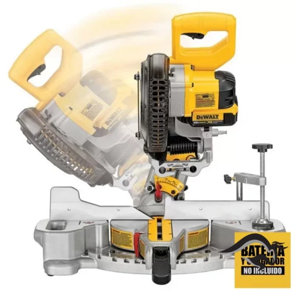 DCS361B-4.webp Sierra Ingleteadora Telescopica 7 1/4 20 V 4100 Rpm (Sin bateria/Sin Cargador) Dewalt DCS361B
