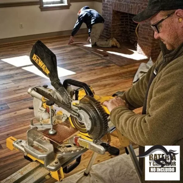 DCS361B-8.webp Sierra Ingleteadora Telescopica 7 1/4 20 V 4100 Rpm (Sin bateria/Sin Cargador) Dewalt DCS361B