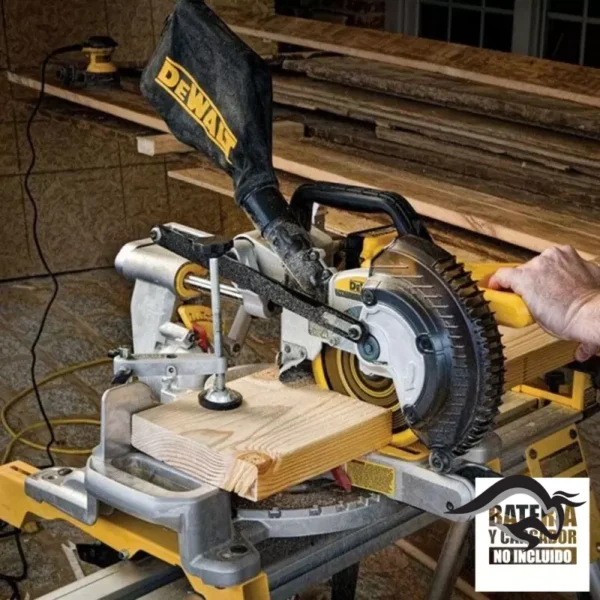 DCS361B-9.webp Sierra Ingleteadora Telescopica 7 1/4 20 V 4100 Rpm (Sin bateria/Sin Cargador) Dewalt DCS361B