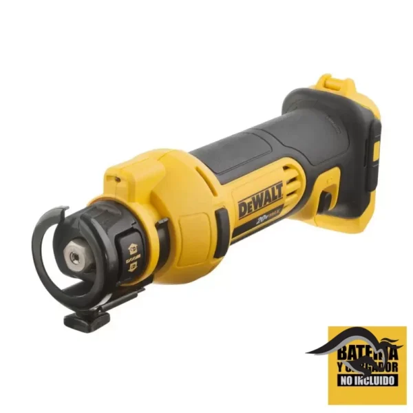 DCS551B-B3-2.webp Cortadora de Drywall 20 V 1/4" - 1/8" 2600 Rpm (Sin Baterias/Sin Cargador) Dewalt DCS551B-B3