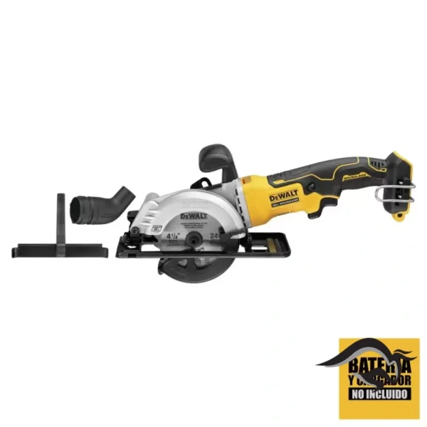 DCS571B-1.webp Sierra Circular 4 1/2" 20 V Xr 4500 Rpm (Sin Baterias/Sin cargador) Dewalt DCS571B