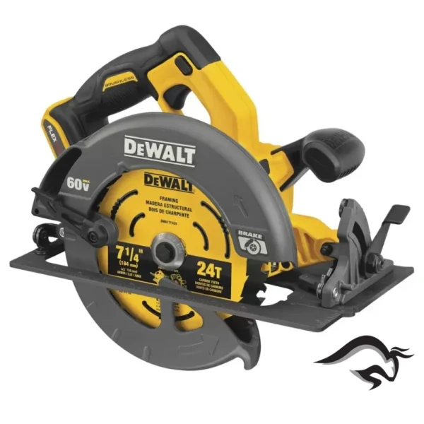 DCS578T2-B2-2.webp Sierra Circular 7 1/4" 60V FlexVolt Xr 6.0 Ah Dewalt DCS578T2-B2