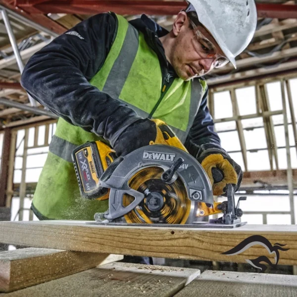 DCS578T2-B2-5.webp Sierra Circular 7 1/4" 60V FlexVolt Xr 6.0 Ah Dewalt DCS578T2-B2