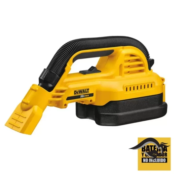 DCV517B-1.webp Aspiradora para Seco y Humedo 20V 1.9 Litros Baretool Dewalt DCV517B