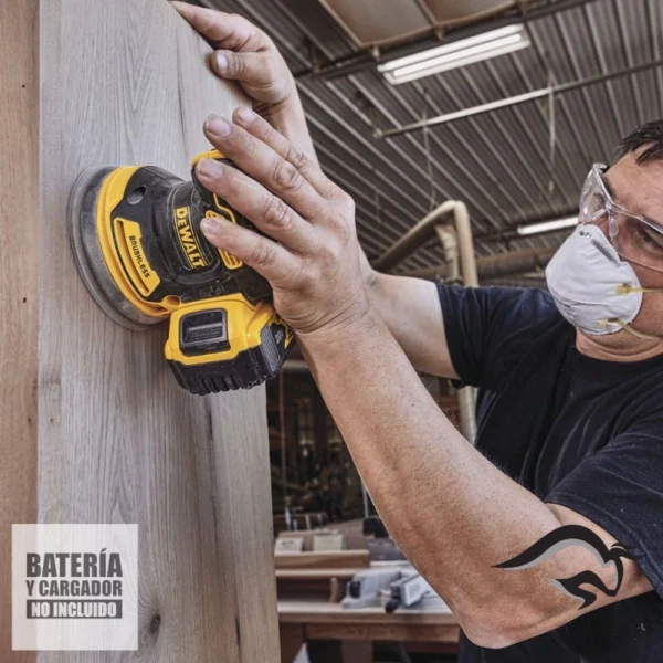 DCW210B-5.webp Lijadora Excentrica 5" 20V XR Baretool Dewalt DCW210B