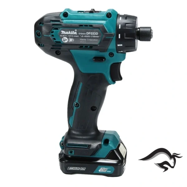DF033DSMJ-2.webp Atornillador 1/4" Hex 12V CXT 30Nm 2 Bat y Carg Makita DF033DSMJ