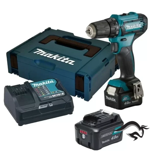 DF333DSMJ-1.webp Taladro Atornillador 3/8'' 12V CXT 28Nm 2 Bat 4.0 Ah Makita DF333DSMJ