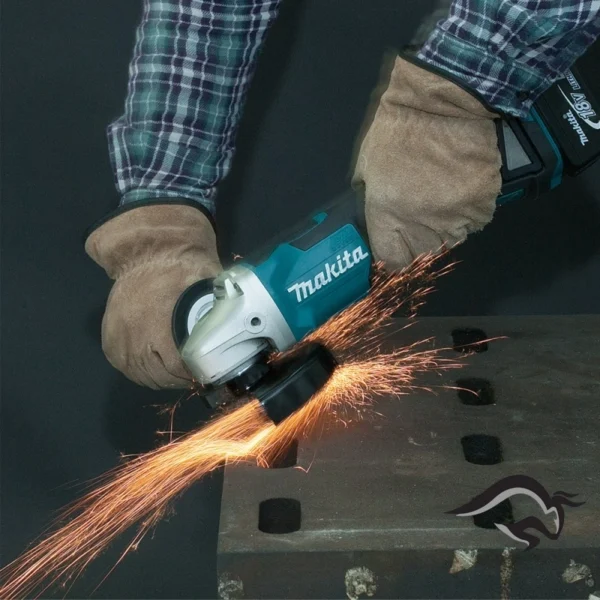 DGA455RTJ1-3.webp Amoladora Angular 4 1/2" 18V LXT BL 2 Bat y Carg Makita DGA455RTJ1
