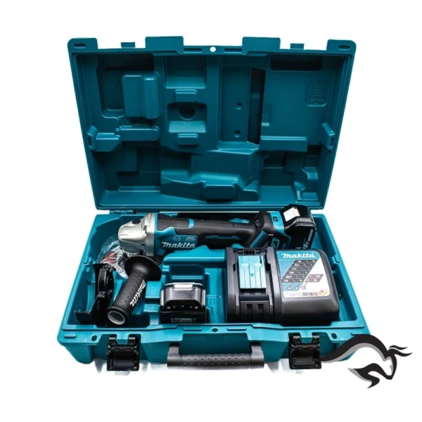 DGA458RTE-3.webp Amoladora Angular 4 1/2" 18V BL 1 Bat y Carg Makita DGA458RTE