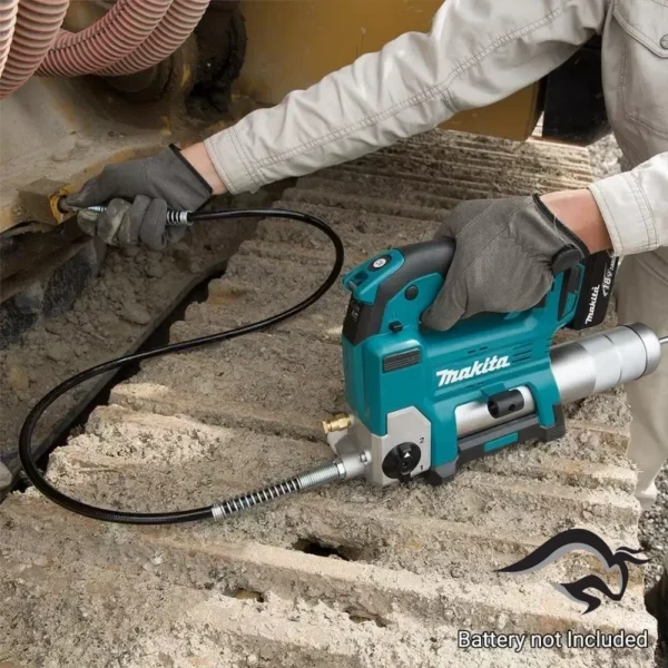 DGP180ZB-3.webp Pistola engrasadora 18V / 10,000 PSI - 2 Vel. / Sin baterias DGP180ZB