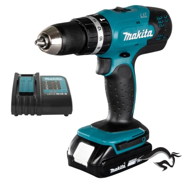 DHP453X10-1.webp Taladro Percutor 1/2" 18V LXT 38Nm 1 Bat 1.5 Ah Makita DHP453X10