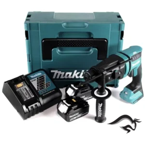 DHR182RTJ-1.webp Rotomartillo Sds-Plus 18V LXT BL 1.7J 2 Bat 5.0 Ah Makita DHR182RTJ
