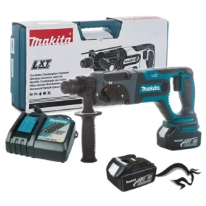 DHR241RFE-1.webp Rotomartillo SDS Plus 18V LXT Inc 2 Bat y Carg Makita DHR241RFE