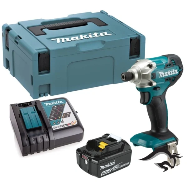 DTD156RT1J-1.webp Atornillador de Impacto 1/4" Hex 18V LXT Inc 1 Bat y Carg Makita DTD156RT1J