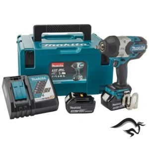 Llave de Impacto 1/2" 18V LXT BL Inc 2 Bat y Carg Makita DTW1002RFJ