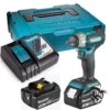 DTW181RFJ-1.webp Llave de Impacto 1/2" 18V LXT BL Inc 2 Bat y Carg Makita DTW181RFJ
