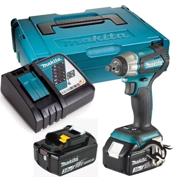 DTW181RFJ-1.webp Llave de Impacto 1/2" 18V LXT BL Inc 2 Bat y Carg Makita DTW181RFJ