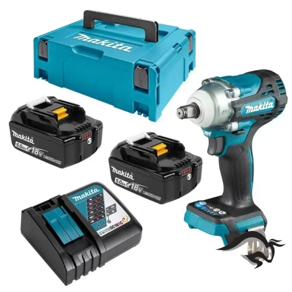 DTW300RTJ-1.webp Llave de Impacto 1/2" 18V LXT BL Inc 2 Bat y Carg Makita DTW300RTJ