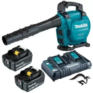 DUB363PT2V-1.webp Sopladora y Aspiradora Inal. 13.4 m3/min 18V LXT XPT (incl. 2 baterias 5ah + 1 cargador doble + bolsa) Makita DUB363PT2V