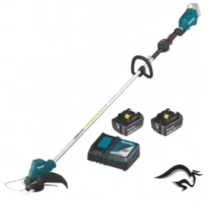 DUR187LRFE-1.webp Motoguadaña Inalambrica Makita LXT Bl Manillar en D 18V 3.0Ah DUR187LRFE