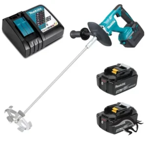 Taladro Mezclador M12 - M14 18V LXT BL 2 Bat 5 Ah Makita DUT130RTE