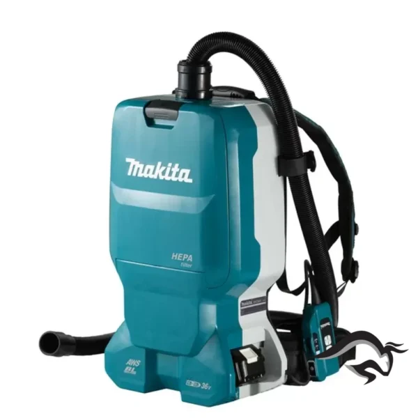 DVC665Z-1.webp Aspirador de mochila BL 18Vx2 LXT AWS Cap. 6 Litros con proteccion Hepa Makita DVC665Z