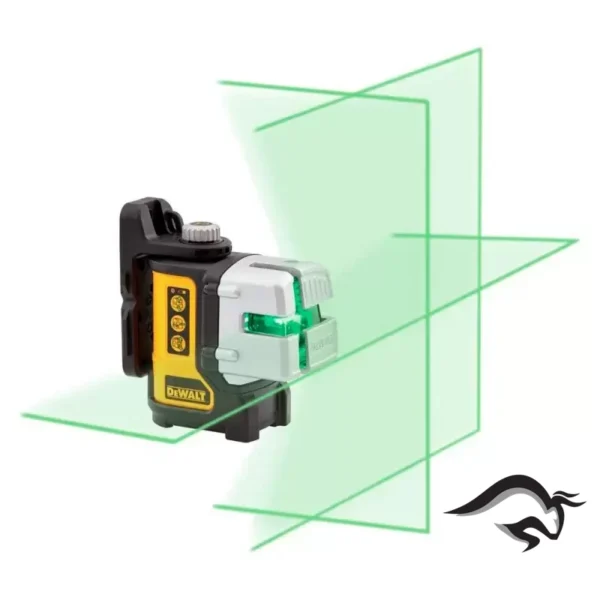 Nivel Láser de 3 Líneas Luz Verde 20 Mts Dewalt DW089CG