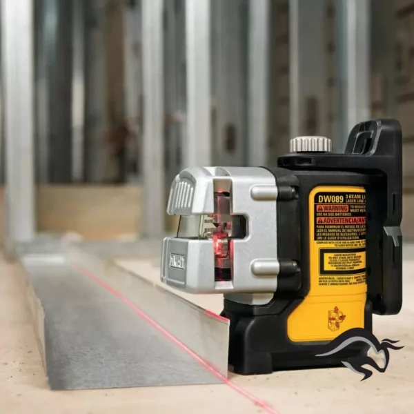 Nivel Láser de 3 Líneas Luz Roja 30 Mts Dewalt DW089K