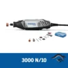 F013.300.0PC-000-1.webp Minitorno 3000 90W + Set de 10 accesorios Dremel 3000-N/10 F013.300.0PC-000