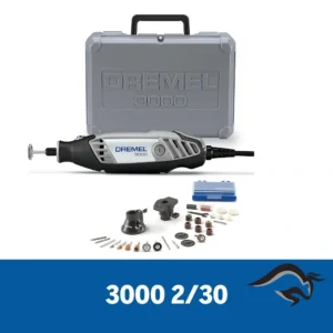 F013.300.0PS-000-1.webp Minitorno DREMEL 3000 KIT 30 accesorios + 2 aditamientos F013.300.0PS-000