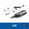 F013.776.0AW-000-1.webp Minitorno Multipropósito Inalámbrico 4V Lite 7760 + 10 Accs Dremel F013.776.0AW-000