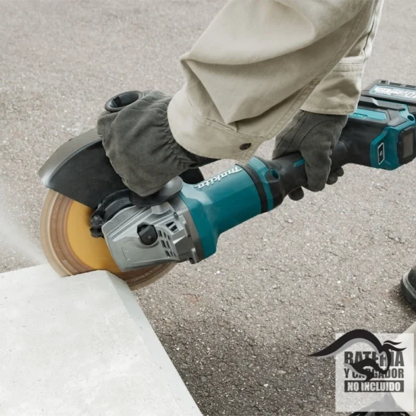 GA038GZ-3.webp Amoladora Angular 9" 40V XGT BL Baretool Makita GA038GZ