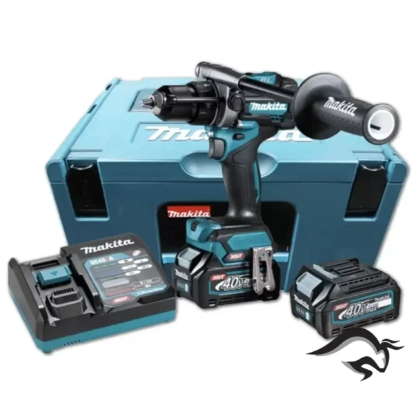 Taladro Percutor 1/2" 40V XGT BL 125Nm 2 Bat 4.0 Ah Makita HP001GM201