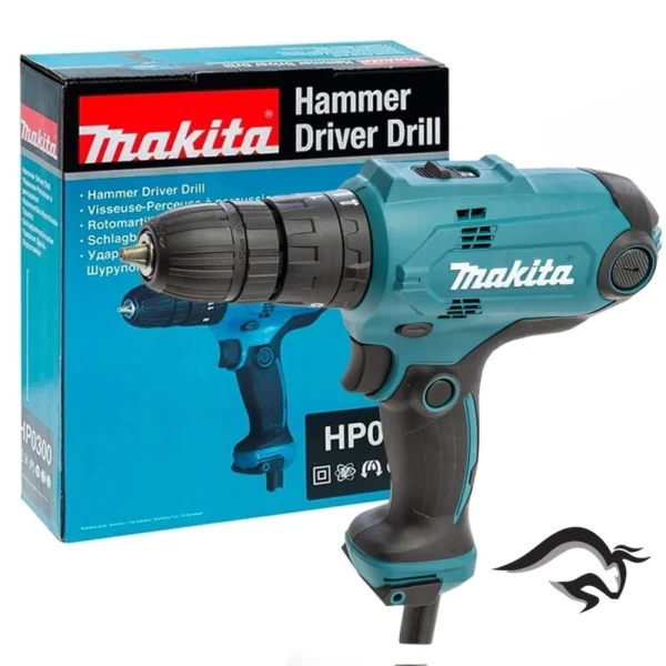 HP0300-1.webp Taladro Percutor 3/8" 320W 22500 gpm Makita HP0300