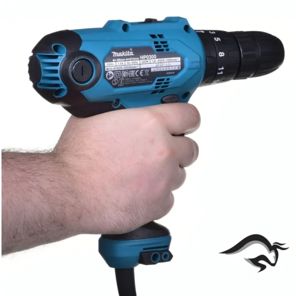 HP0300-2.webp Taladro Percutor 3/8" 320W 22500 gpm Makita HP0300