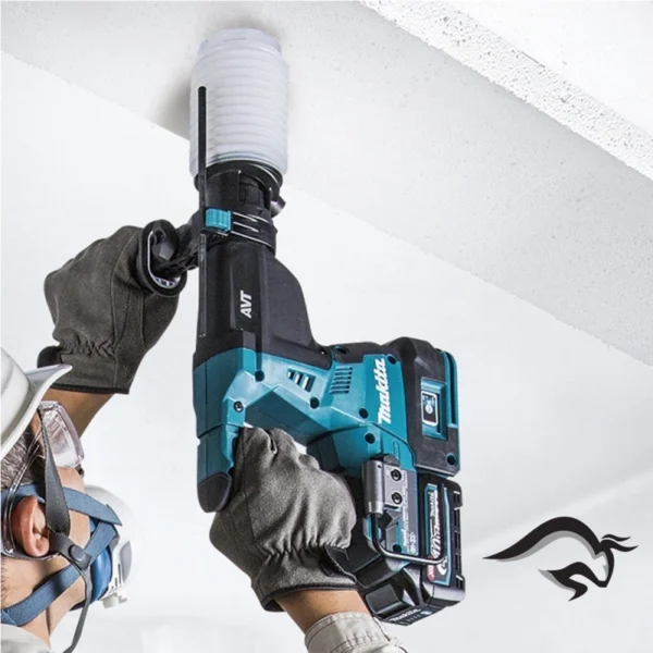 HR001GM102-3.webp Rotomartillo Sds-Plus 40V XGT BL 2.8J 2 Bat 4.0 Ah Makita HR001GM102