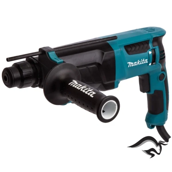 HR2630J-2.webp Rotomartillo SDS Plus 800W 2.4J + Makpac Makita HR2630J