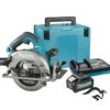 Sierra Circular 7 1/4" XGT 40Vmax Cap. Corte 2 11/16'' BL - ADT - AFT - XPT 2 x 4.0Ah + C Makita HS003GM201