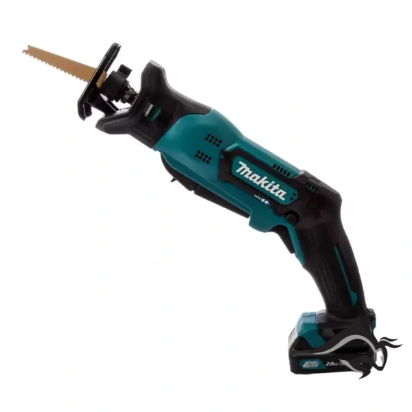 JR103DWAX6-2.webp Sierra sable (reciproca) 12V 0 - 3300 SPM 13mm carrera CXT 2 Bat 2.0Ah + Acc Makita JR103DWAX6