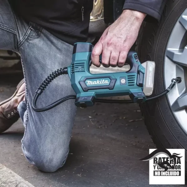 MP100DZ-3.webp Inflador Inalámbrico 12V CXT Baretool (Sin Baterías / Sin Cargador) Makita MP100DZ
