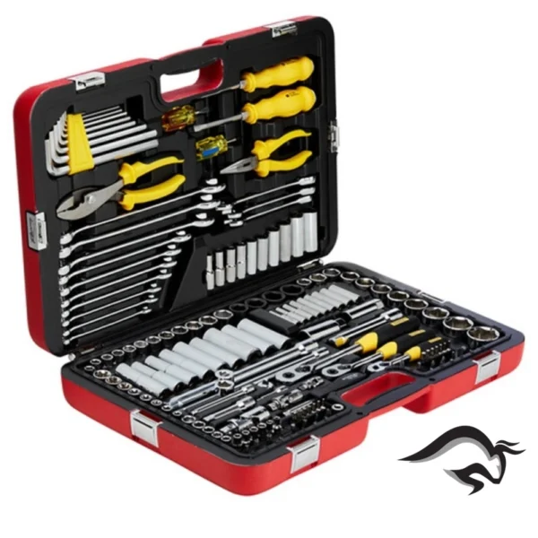 R99-150LA-2.webp Juego de Herramientas Racing 1/4", 3/8" y 1/2" 150 Piezas Stanley R99-150LA