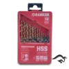 Juego de brocas para metal x13Pzs (1.5–6.5 mm) Rankor 100000041