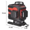 RLG16001-001-2.webp Nivel Láser Rankor Con 4x360° /16 Líneas Led Verde + Trípode