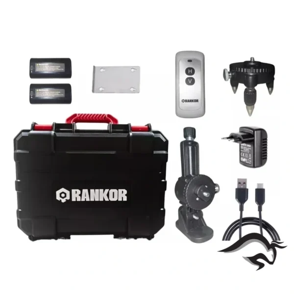 RLG16001-001-3.webp Nivel Láser Rankor Con 4x360° /16 Líneas Led Verde + Trípode