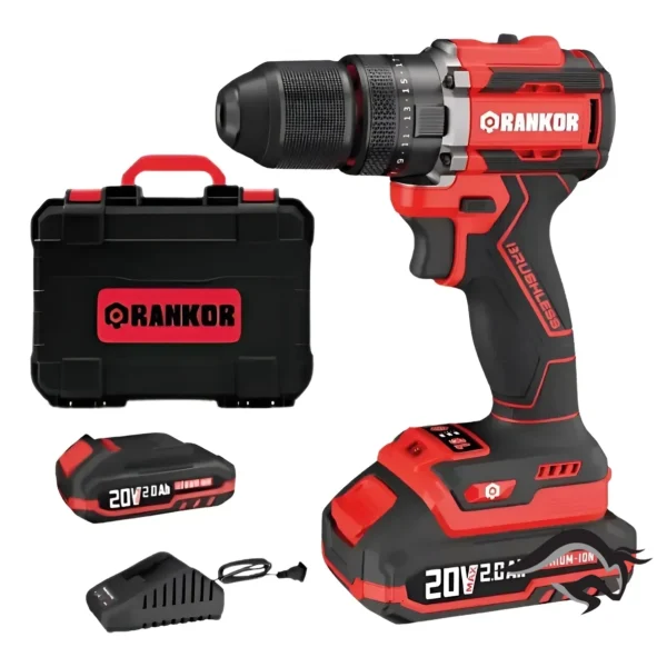 RLID20001-1.webp Taladro Percutor de 20V Rankor de 1/2" 70Nm Rankor Brushless