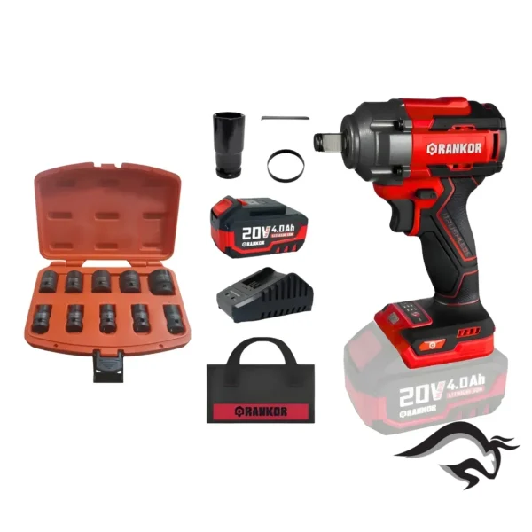 RLIW20002-003-1.webp Llave de impacto 20V 500NM Brushless Rankor RLIW20002 + Dados Tooltech