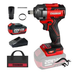 Llave de impacto 20V 500NM Brushless Rankor RLIW20002