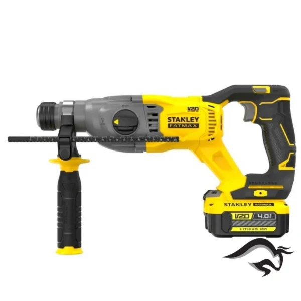 SBH900M2K-B2-2.webp Rotomartillo SDS-Plus 20V Fatmax 2.0J 2 Bat 4.0 Ah Stanley SBH900M2K-B2